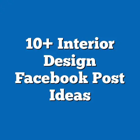 10+ Interior Design Facebook Post Ideas