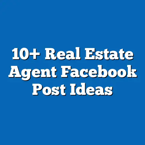 10+ Real Estate Agent Facebook Post Ideas