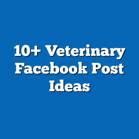 10+ Veterinary Facebook Post Ideas