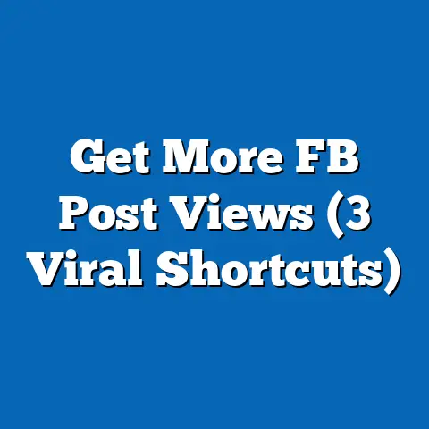 Get More FB Post Views (3 Viral Shortcuts)