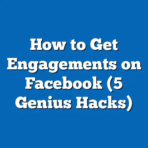How to Get Engagements on Facebook (5 Genius Hacks)