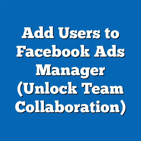 Add Users to Facebook Ads Manager  (Unlock Team Collaboration)