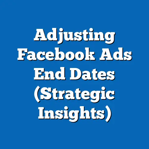 Adjusting Facebook Ads End Dates  (Strategic Insights)