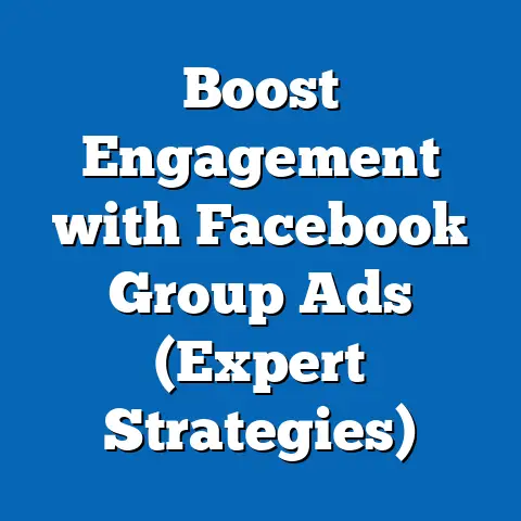 Boost Engagement with Facebook Group Ads  (Expert Strategies)