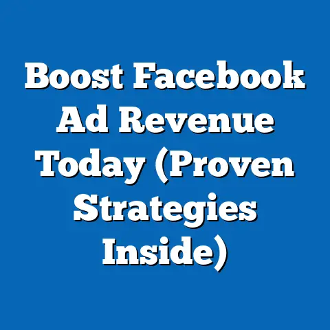 Boost Facebook Ad Revenue Today  (Proven Strategies Inside)