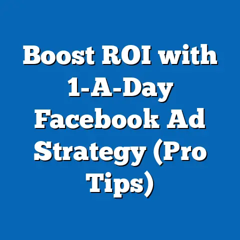 Boost ROI with 1-A-Day Facebook Ad Strategy  (Pro Tips)