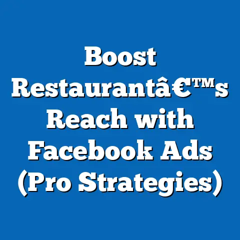 Boost Restaurantâ€™s Reach with Facebook Ads  (Pro Strategies)