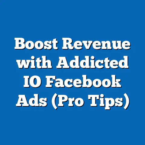 Boost Revenue with Addicted IO Facebook Ads  (Pro Tips)
