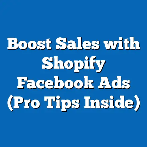 Boost Sales with Shopify Facebook Ads  (Pro Tips Inside)