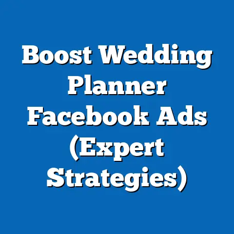 Boost Wedding Planner Facebook Ads  (Expert Strategies)