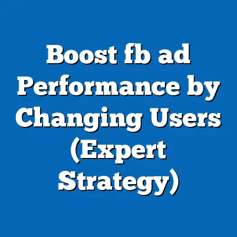 Boost fb ad Performance by Changing Users (Expert Strategy)