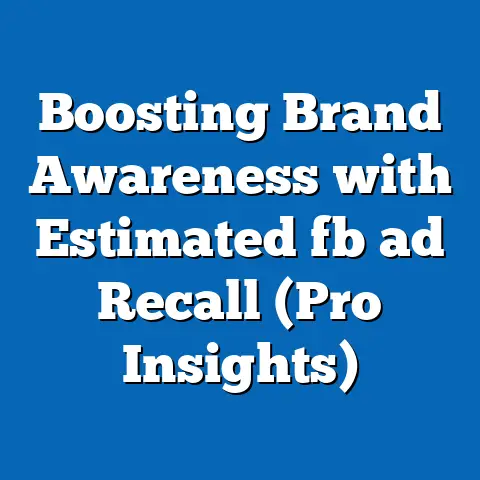 Boosting Brand Awareness with Estimated fb ad Recall (Pro Insights)