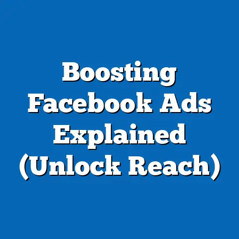 Boosting Facebook Ads Explained  (Unlock Reach)