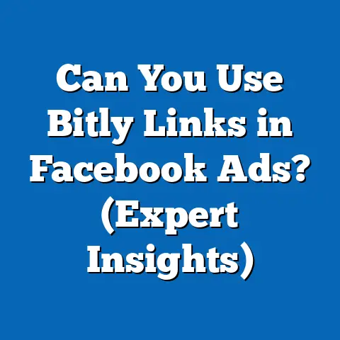 Can You Use Bitly Links in Facebook Ads?  (Expert Insights)