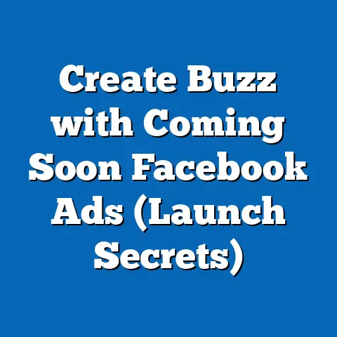 Create Buzz with Coming Soon Facebook Ads  (Launch Secrets)