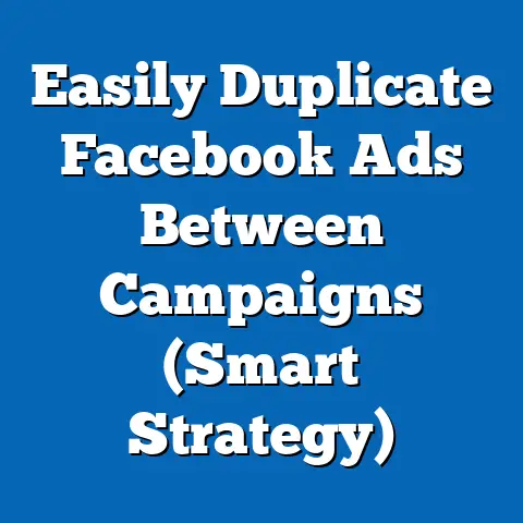 Easily Duplicate Facebook Ads Between Campaigns  (Smart Strategy)