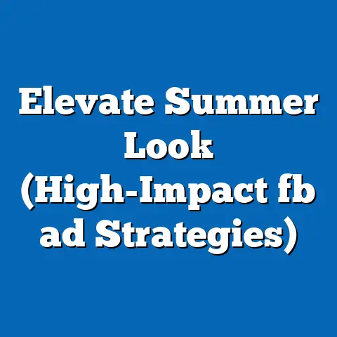 Elevate Summer Look (High-Impact fb ad Strategies)