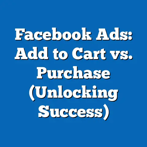 Facebook Ads: Add to Cart vs. Purchase  (Unlocking Success)