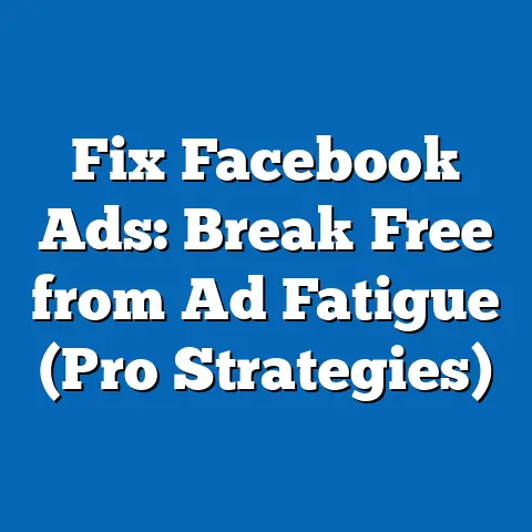 Fix Facebook Ads: Break Free from Ad Fatigue  (Pro Strategies)