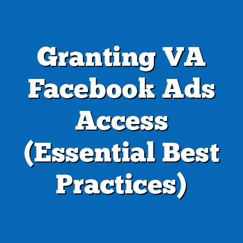 Granting VA Facebook Ads Access  (Essential Best Practices)