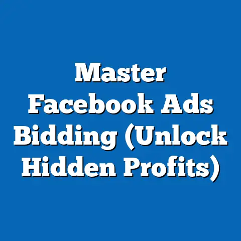 Master Facebook Ads Bidding  (Unlock Hidden Profits)