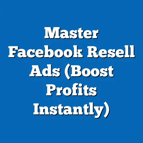 Master Facebook Resell Ads  (Boost Profits Instantly)