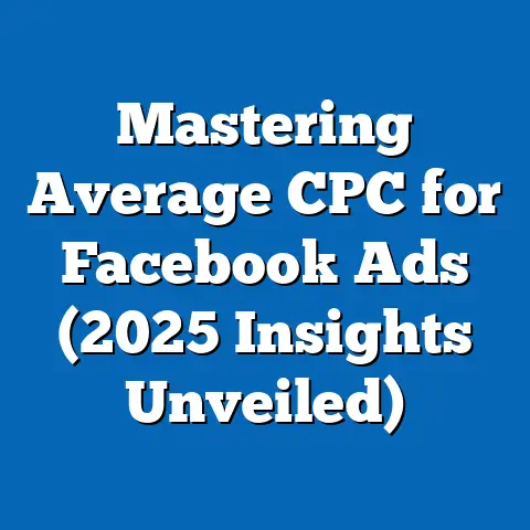 Mastering Average CPC for Facebook Ads  (2025 Insights Unveiled)