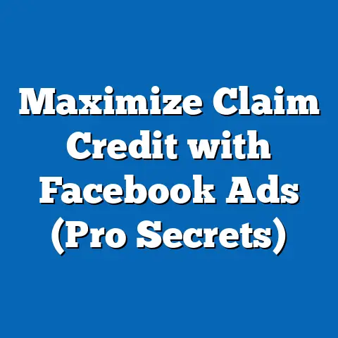 Maximize Claim Credit with Facebook Ads  (Pro Secrets)