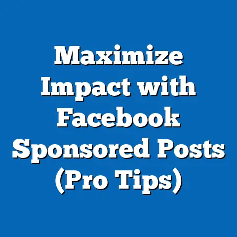 Maximize Impact with Facebook Sponsored Posts  (Pro Tips)