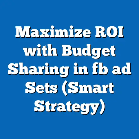 Maximize ROI with Budget Sharing in fb ad Sets (Smart Strategy)