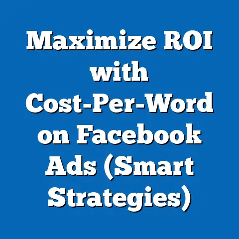 Maximize ROI with Cost-Per-Word on Facebook Ads  (Smart Strategies)