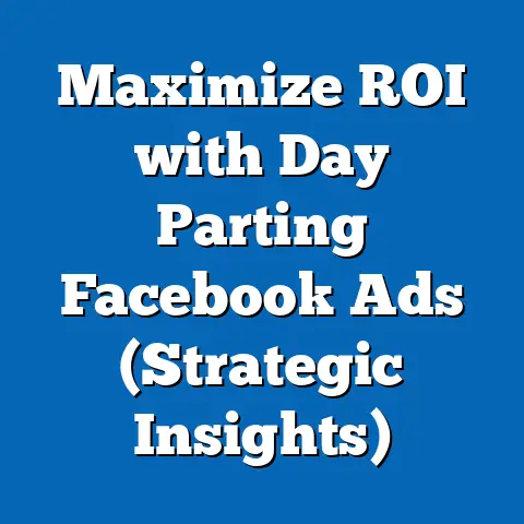 Maximize ROI with Day Parting Facebook Ads  (Strategic Insights)