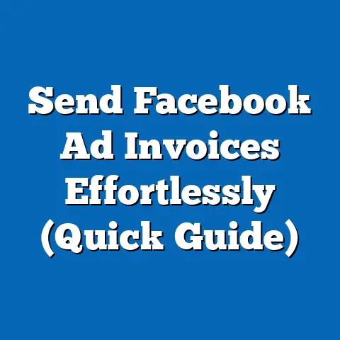 Send Facebook Ad Invoices Effortlessly  (Quick Guide)