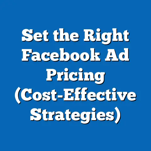 Set the Right Facebook Ad Pricing  (Cost-Effective Strategies)