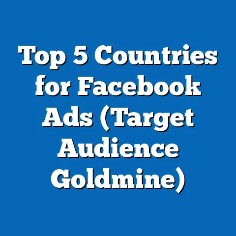 Top 5 Countries for Facebook Ads  (Target Audience Goldmine)