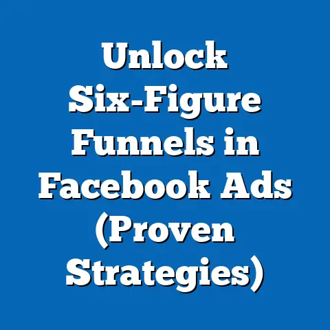Unlock Six-Figure Funnels in Facebook Ads  (Proven Strategies)