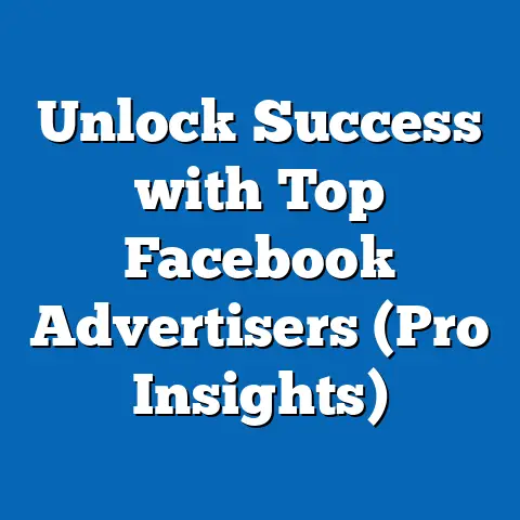Unlock Success with Top Facebook Advertisers  (Pro Insights)