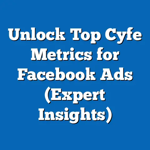 Unlock Top Cyfe Metrics for Facebook Ads  (Expert Insights)