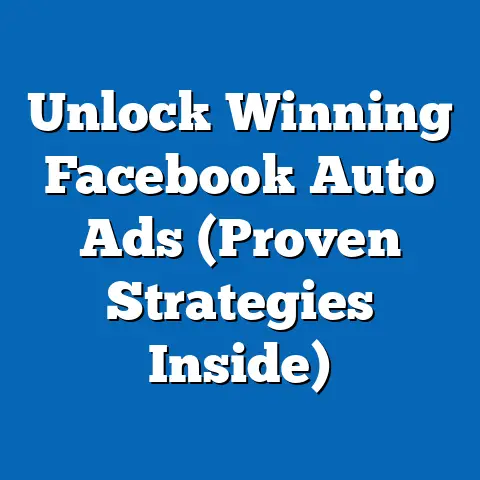Unlock Winning Facebook Auto Ads  (Proven Strategies Inside)