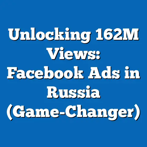 Unlocking 162M Views: Facebook Ads in Russia  (Game-Changer)