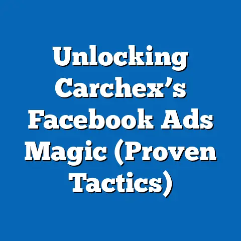 Unlocking Carchex’s Facebook Ads Magic  (Proven Tactics)