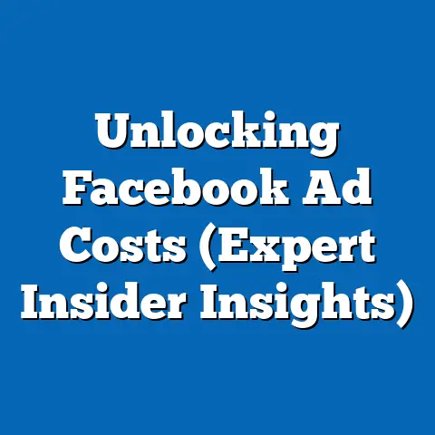 Unlocking Facebook Ad Costs  (Expert Insider Insights)