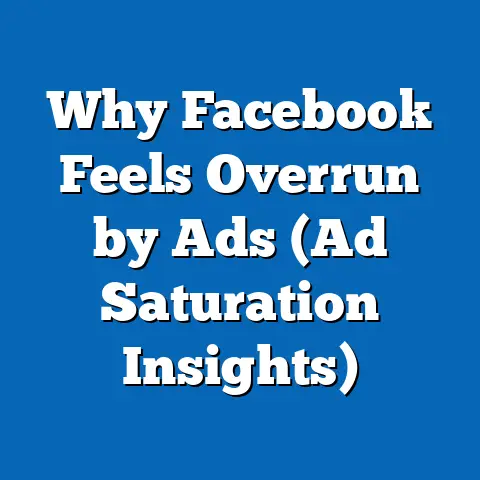 Why Facebook Feels Overrun by Ads  (Ad Saturation Insights)