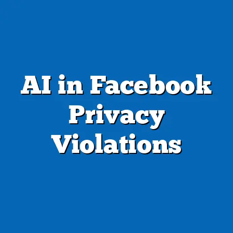 AI in Facebook Privacy Violations