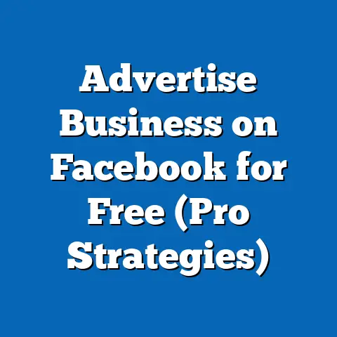 Advertise Business on Facebook for Free  (Pro Strategies)