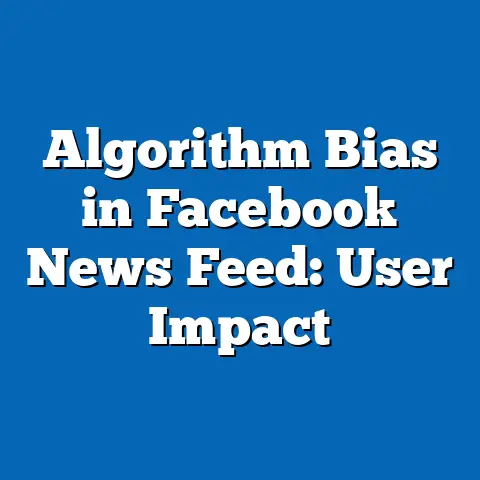 Algorithm Bias in Facebook News Feed: User Impact
