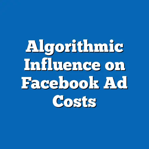 Algorithmic Influence on Facebook Ad Costs