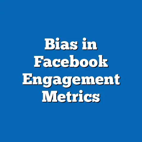 Bias in Facebook Engagement Metrics