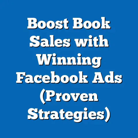 Boost Book Sales with Winning Facebook Ads  (Proven Strategies)