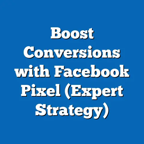 Boost Conversions with Facebook Pixel  (Expert Strategy)